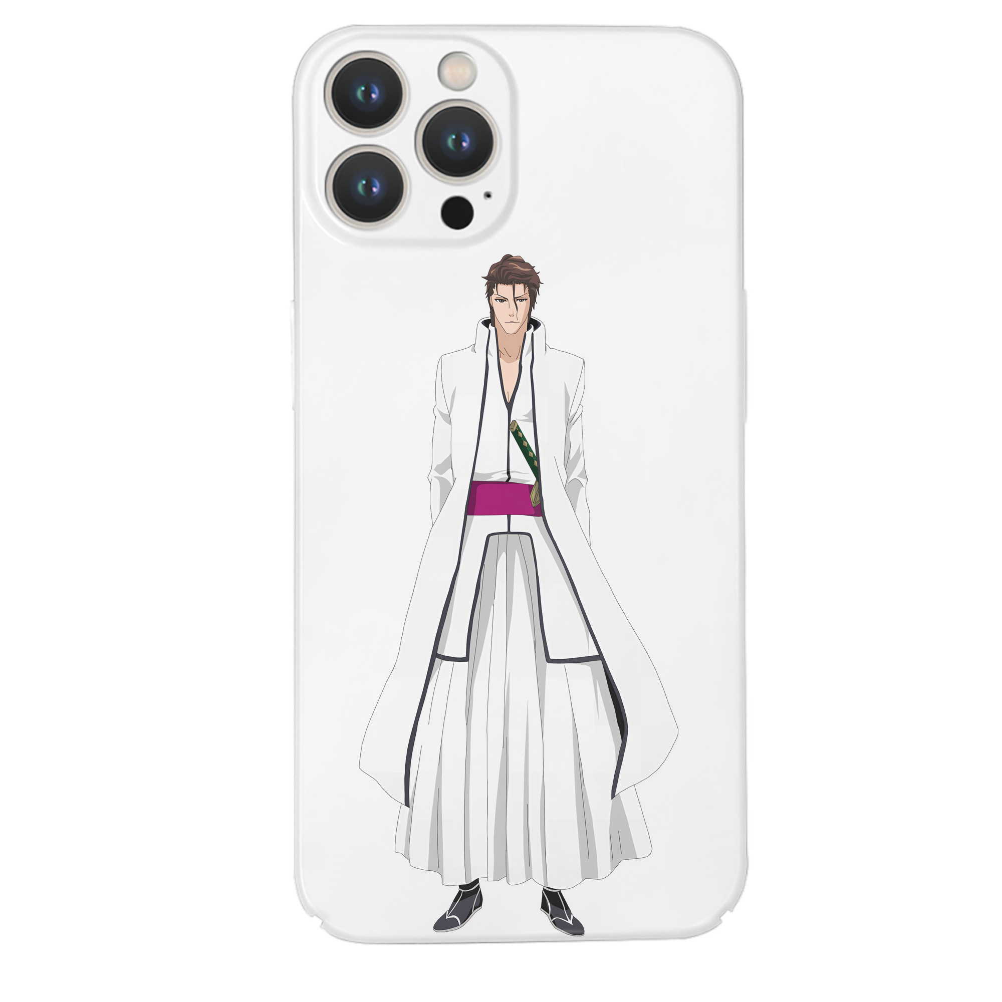 （画像用） ブリーチ 藍染 惣右介（あいぜん そうすけ） BLEACH Aizen Sousuke 【iPhone 14シリーズ対応】ハードケース
